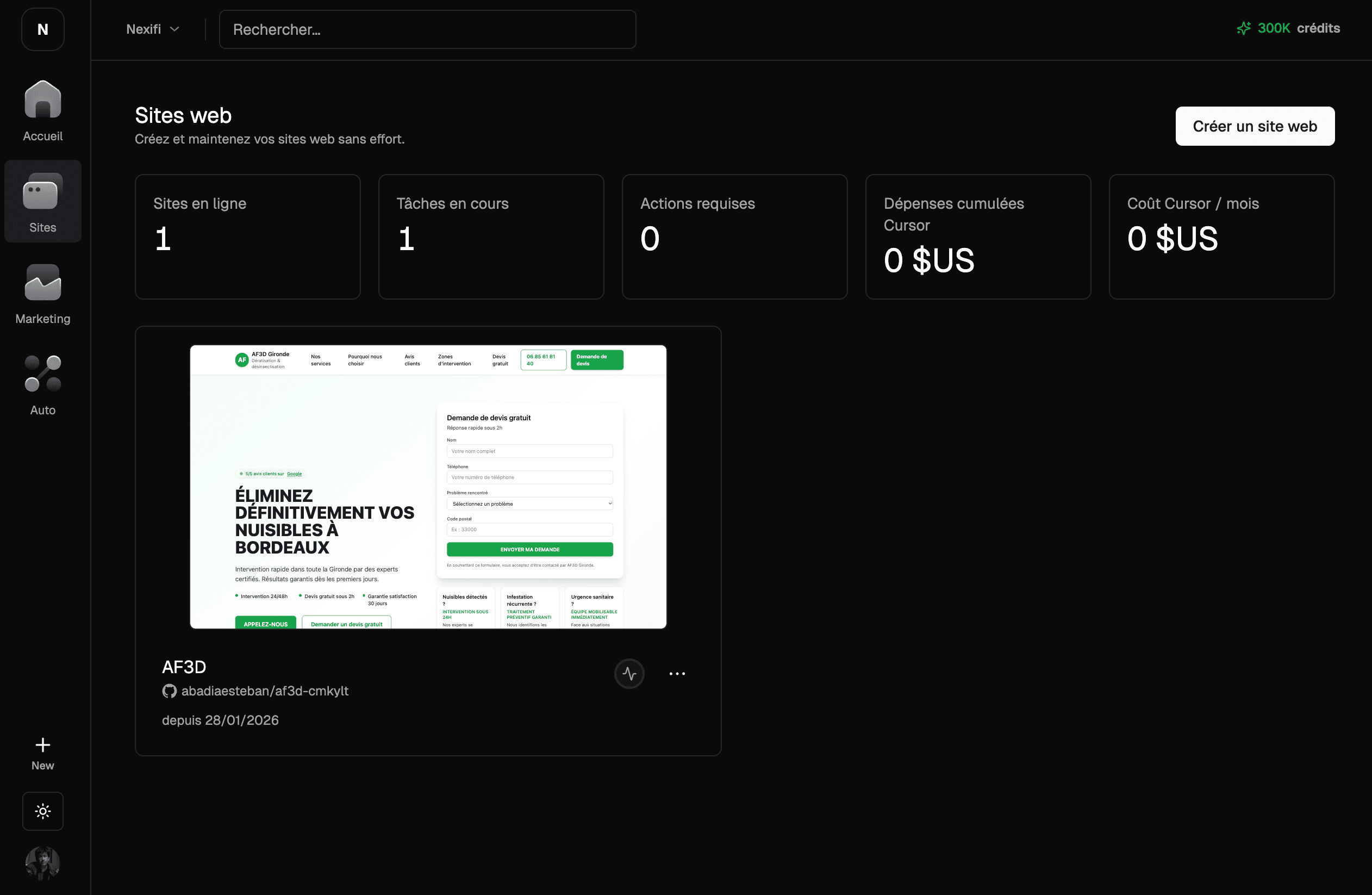 Website Builder getMax
